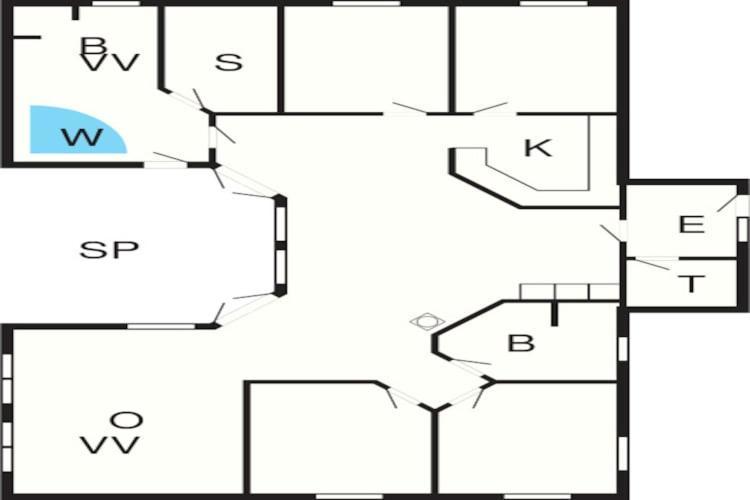 8 Person Holiday Home In Jerup Exterior photo
